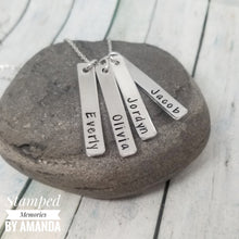 Load image into Gallery viewer, Verticle Bar Necklace