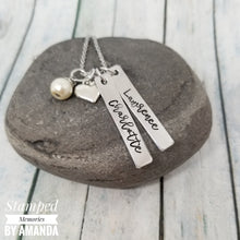 Load image into Gallery viewer, Verticle Bar Necklace