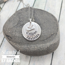 Load image into Gallery viewer, Layered necklace with heart