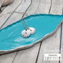 Load image into Gallery viewer, Initials and dates