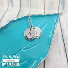 Load image into Gallery viewer, Initials and dates