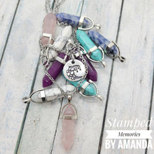 Load image into Gallery viewer, Boho Moon double layer necklace