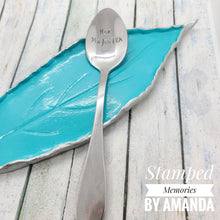 Load image into Gallery viewer, Handstamped Tea Spoon