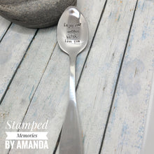 Load image into Gallery viewer, Handstamped Tea Spoon
