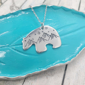 Adventure bear Necklace